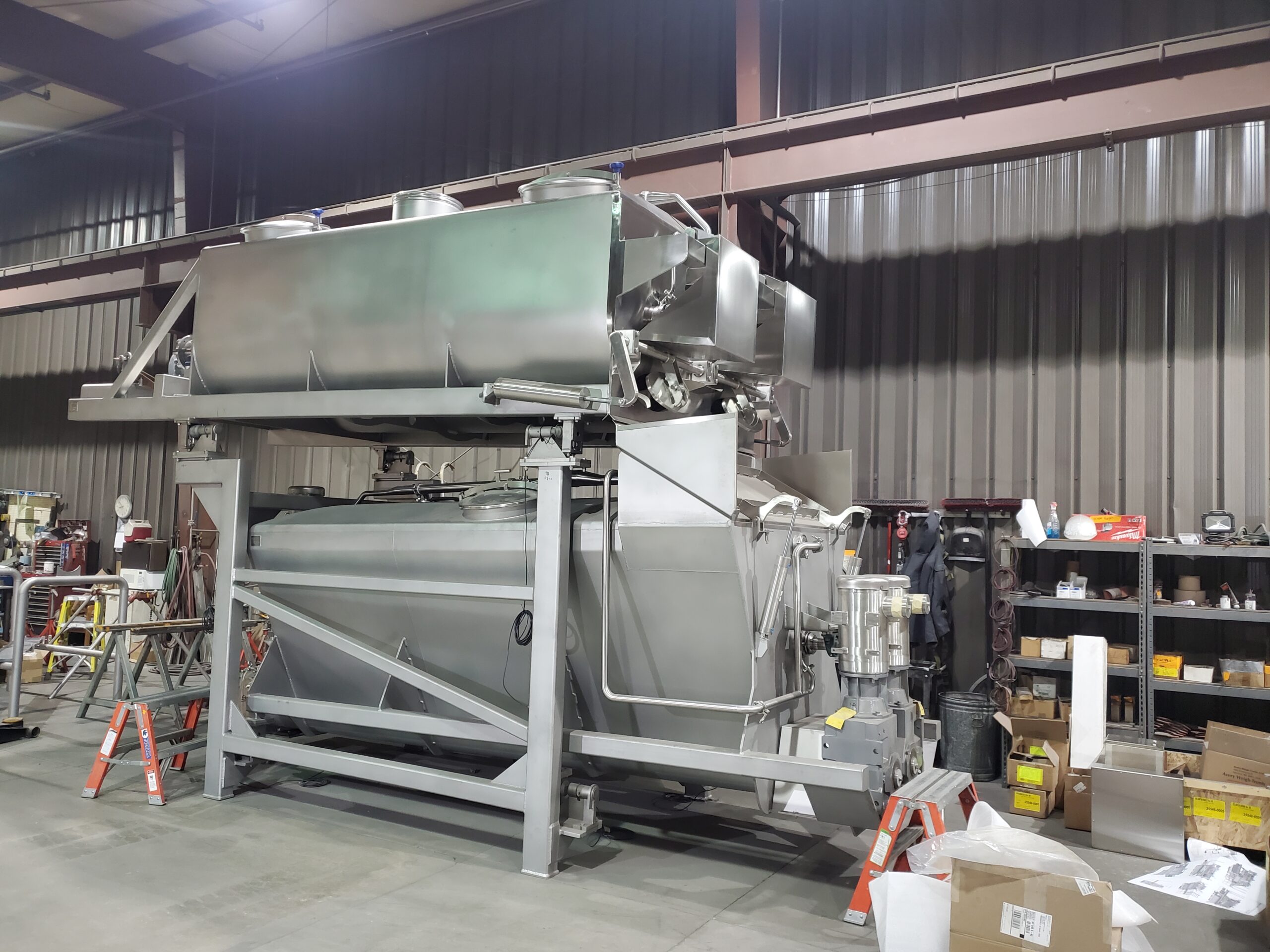 Pump Feeder Blender Stack